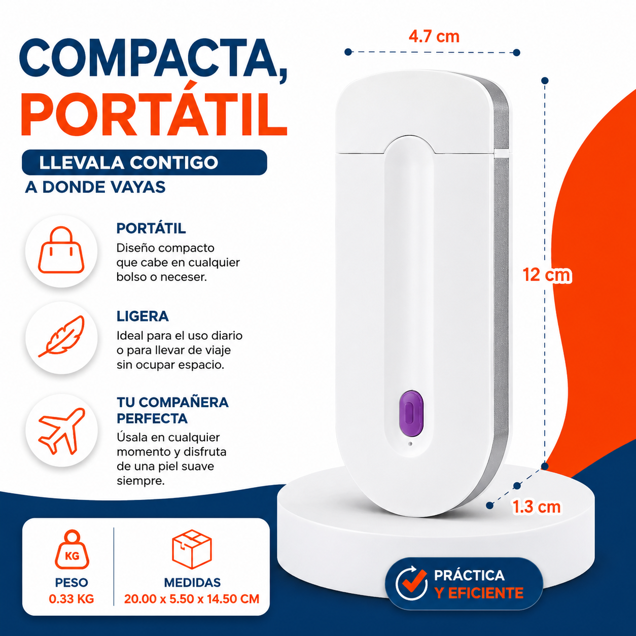 Depiladora eléctrica - Yes!™