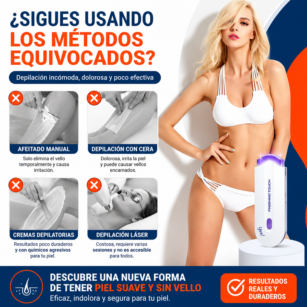 Depiladora eléctrica - Yes!™
