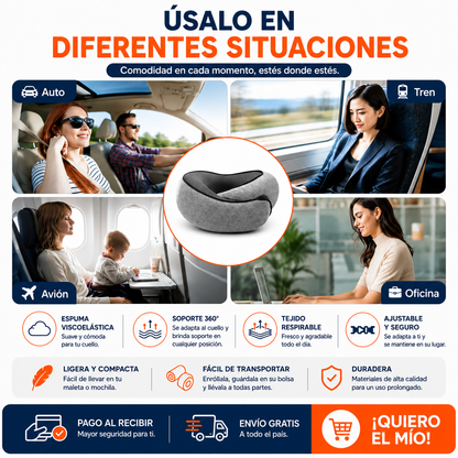 Almohada de viaje para cuello Nuvia™