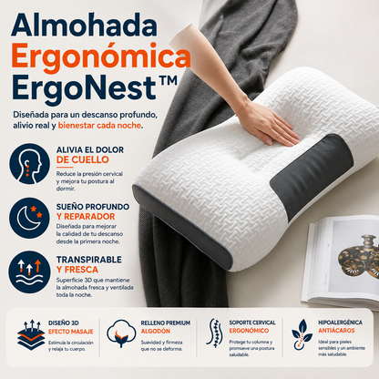 Almohada Ergonómica ErgoNest™