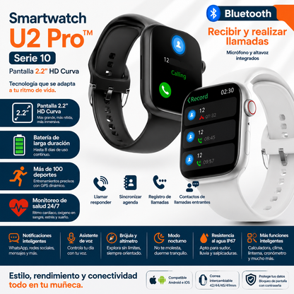 Smartwatch U2 Pro™ Serie 10