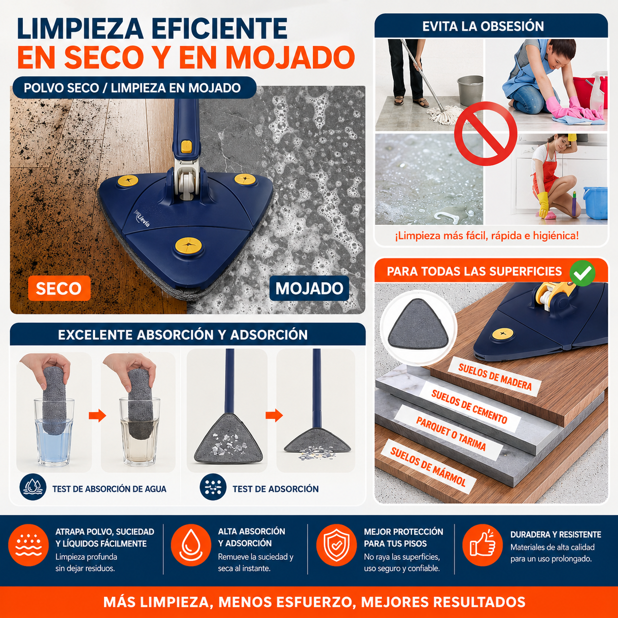 Fregona de Limpieza HandWashFree™