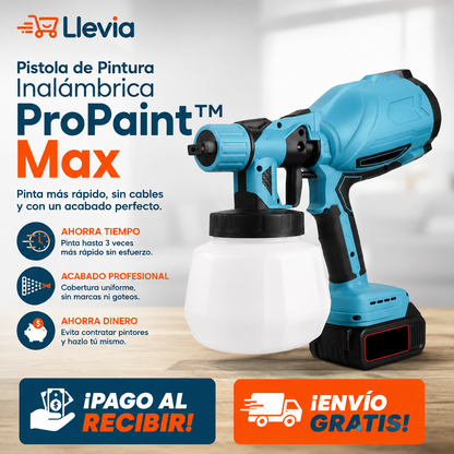 Pistola de Pintura Inalámbrica – ProPaint™ Max
