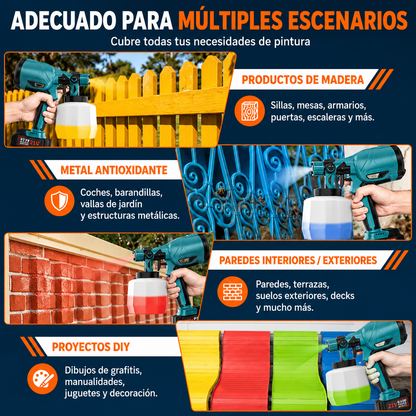 Pistola de Pintura Inalámbrica – ProPaint™ Max